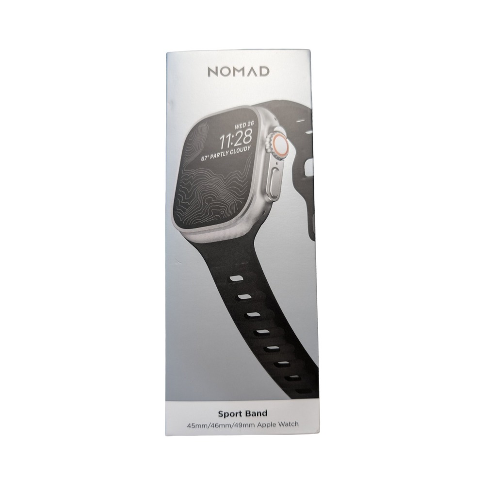 25-O Nomad Sport Band For Apple Watch Ultra 1-2, Series 1-10, & SE 44/45/49mm